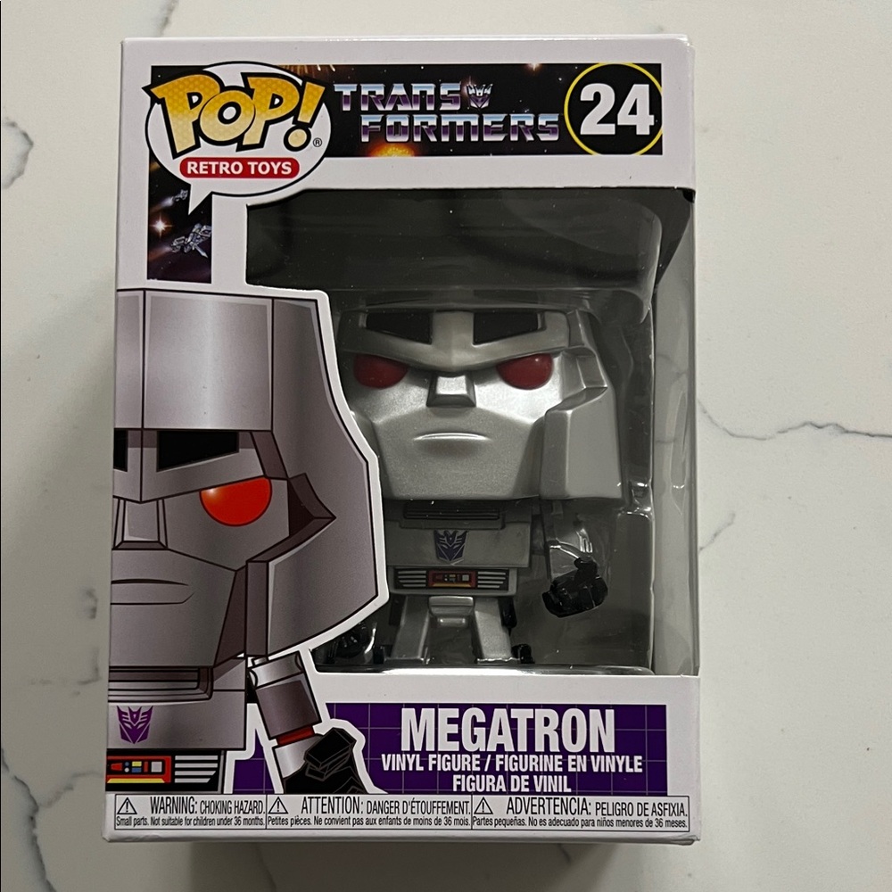 Funko Collectible Box with Red and Black Accents